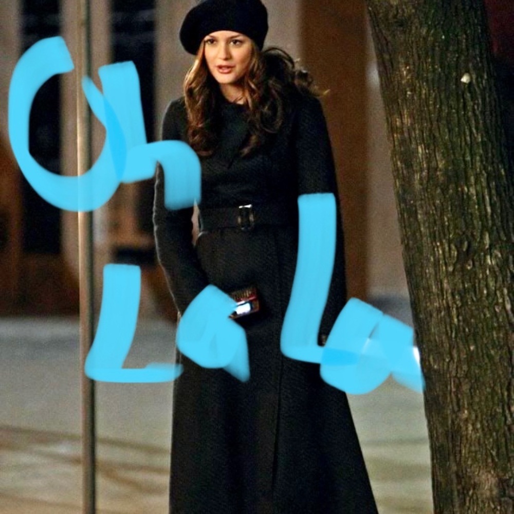 Black Wool Beret UO